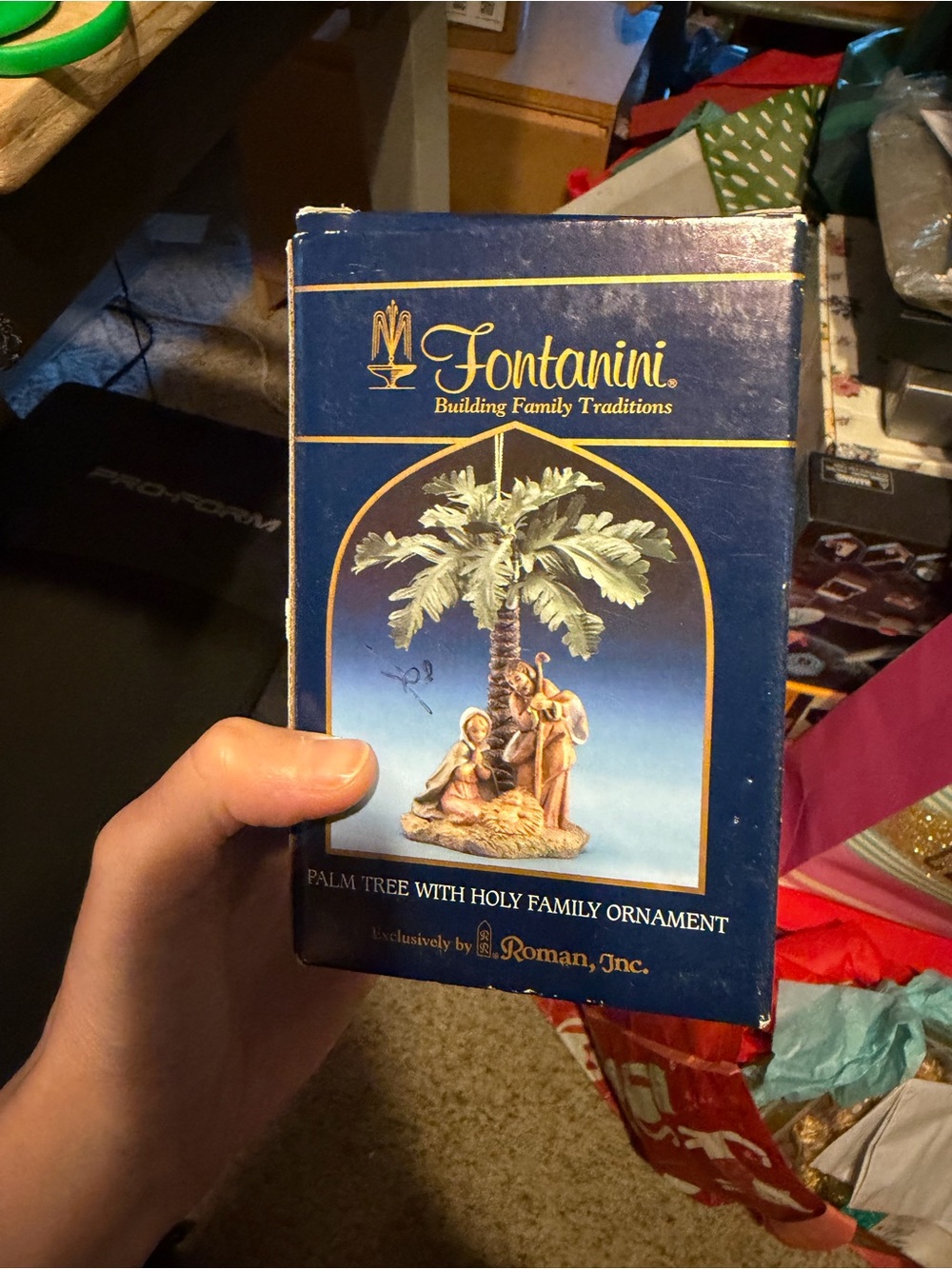 Fontanini Holy family Ornament from Disney